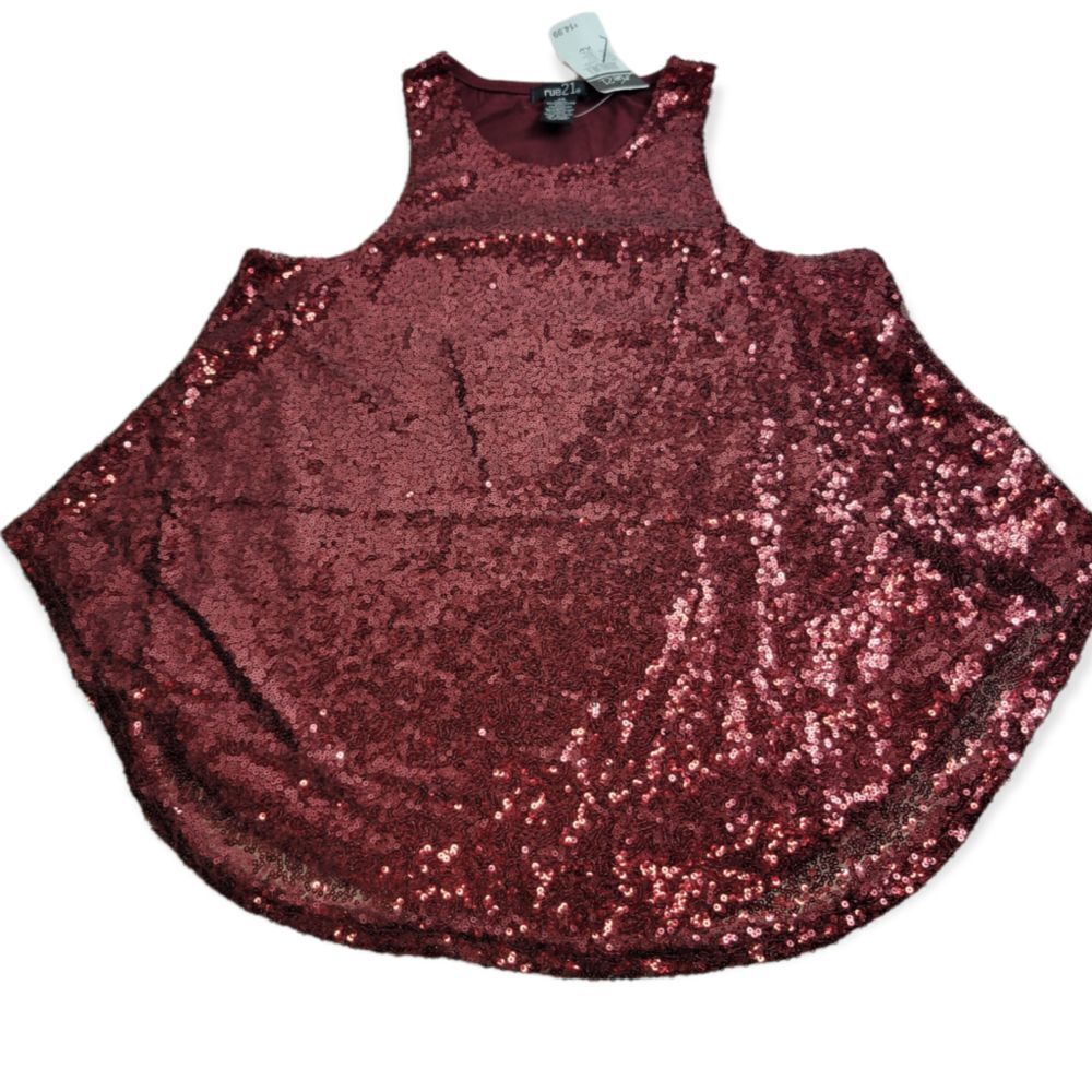 Rue 21 sequin tank top XS